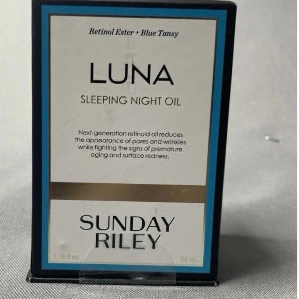 Sunday Riley Luna Sleeping Night Oil Full size NIB